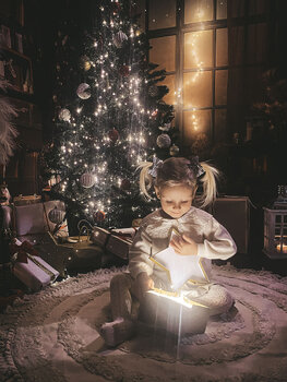 Świąteczne studio zdjęciowe