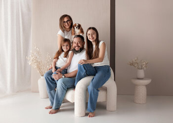 🍀 SESJA RODZINNA (starsze dzieci) studio