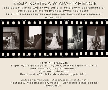 Sesja kobieca w apartamencie