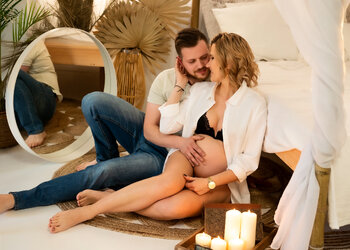 SESJA CIĄŻOWA + SESJA NOWORODKOWA