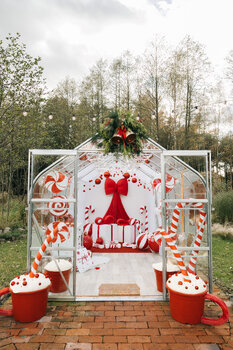 Wynajem szklarni do sesji zdjęciowej