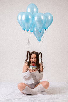 Geburtstags-Fotoshooting