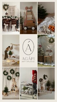ŚWIĄTECZNE MINI SESJE  STUDIO AGAPI