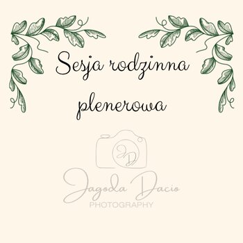 Sesja rodzinna plenerowa 