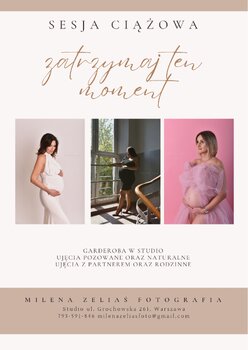 Sesja ciążowa w studio