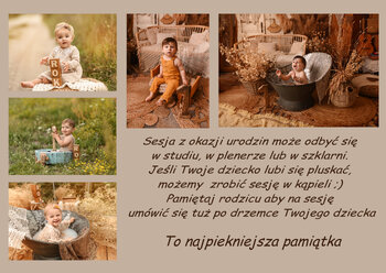 Sesja urodzinowa STUDIO 