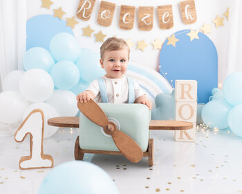 Sesja urodzinowa dla chłopca