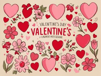 Mini sesje dziecięce z okazji Walentynek