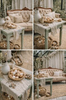 Sesje wiosenno-wielkanocne w szklarni