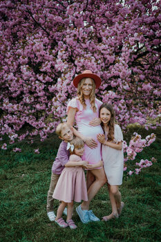 Mini sesje w kwitnących Wiśniach 