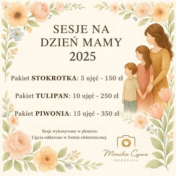 Sesja na Dzień Mamy