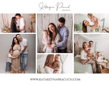 RODZINA  - sesja rodzinna w studio