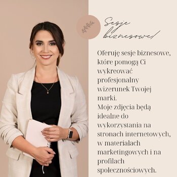 Sesja biznesowa / wizerunkowa / portretowa