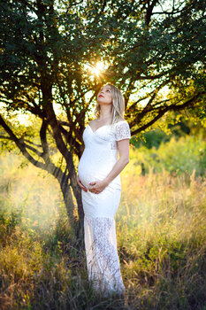 Sesja brzuszkowa, ciążowa