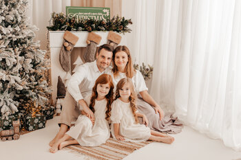 Rodzinna sesja świąteczna