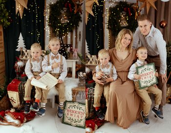 Sesja świąteczna studyjna  2025