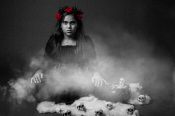 Halloween-Fotoshooting