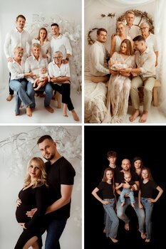 Stylizacje na sesje - dostępne ubrania 