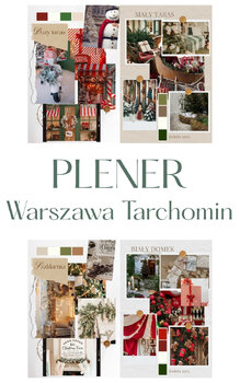 Sesja świąteczna w plenerze - Warszawa Tarchomin Fotomiasteczko