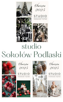 Sesja świąteczna w studio - Sokołów Podlaski studio Pierwsze Piętro