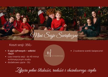 Mini Sesje Świąteczne