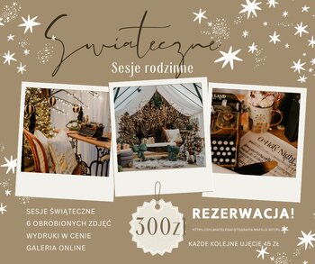 Sesja w świątecznej krainie