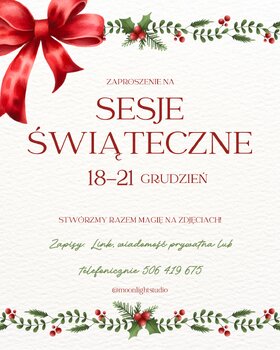 Sesję świąteczne 2025