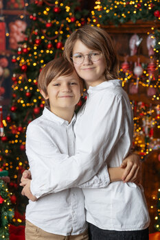 Sesja świąteczna- Zbiórka na AED dla Cezaka