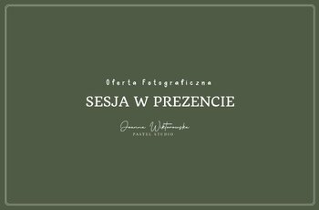 Sesja w prezencie 
