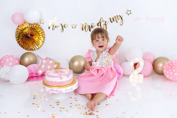 SESJA URODZINOWA "Cake smash and splash"