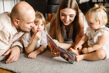 Domowa sesja rodzinna