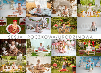 🎂🎈🧸 SESJA ROCZKOWA / URODZINOWA 🎂🎈🧸