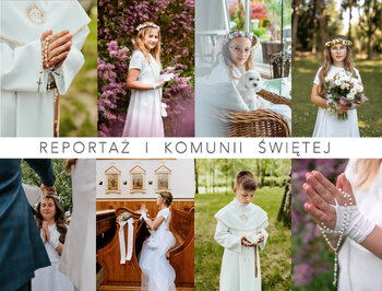 🌸👼🪽REPORTAŻ I KOMUNII ŚWIĘTEJ I SESJA 🌸👼🪽