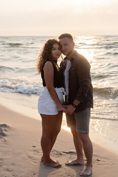 EN | Couple Beach Photoshoot in Kołobrzeg