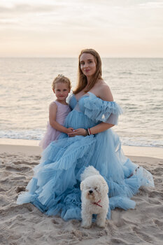 EN | Maternity Beach Photoshoot in Kołobrzeg
