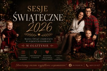 Sesję świąteczne 2026 OLSZTYN