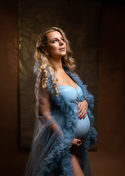 Sesja ciążowa w studio 