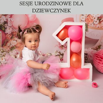Mini sesje urodzinowe dla dziewczynek