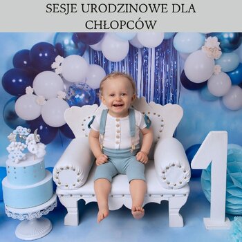  Mini sesje urodzinowe dla chłopców 