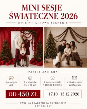 Mini sesja świąteczna 2026