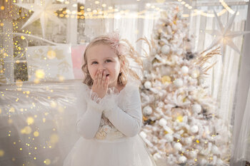 Sesja świąteczna w szklarni