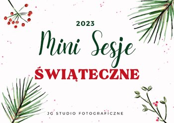 Mini Sesje Świąteczne