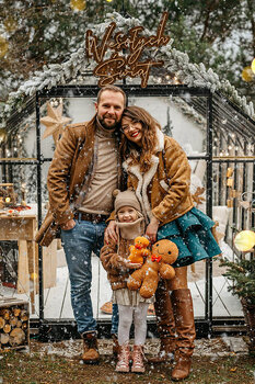 🎄 Zimowe sesje w świątecznej szklarni + pickup + SANIE 🎄