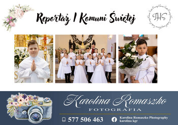 Reportaż Pierwszej Komunii Świętej