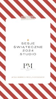 SESJE ŚWIĄTECZNE 2024 w STUDIO