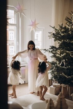 Mini sesja świąteczna w klimatycznej kamienicy