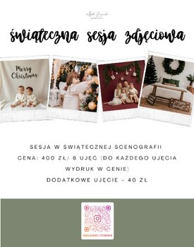 Sesja Świąteczna - studio