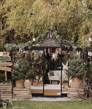 Mini sesja ŚWIĄTECZNA - Szklarnia i plener