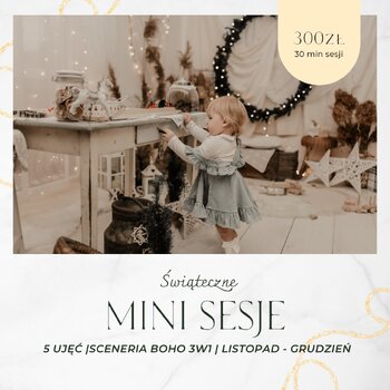 MINI SESJE ŚWIĄTECZNE 2024
