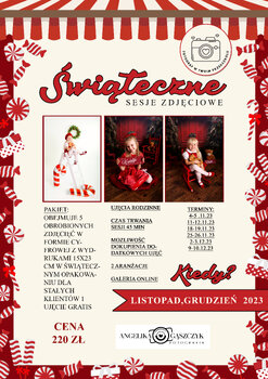 Świąteczne sesje zdjęciowe